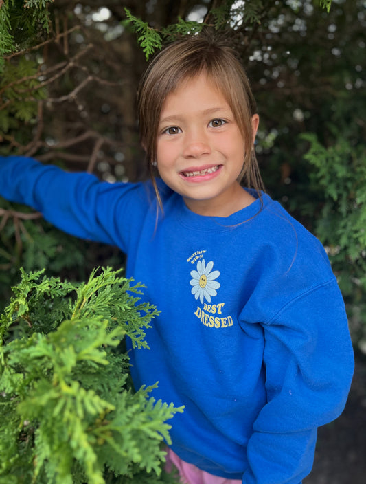 Best Dressed Kid's Crewneck